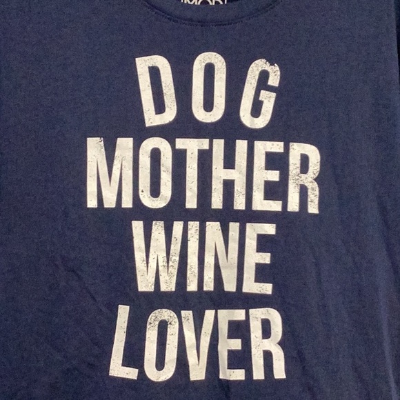 Modern Lux navy graffiti t-shirt size medium - Picture 2 of 7